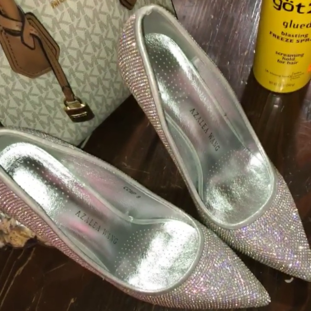 Rhinestone Embellished Stilettos